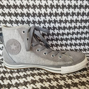 EUC Fleece Lined Flannel Converse